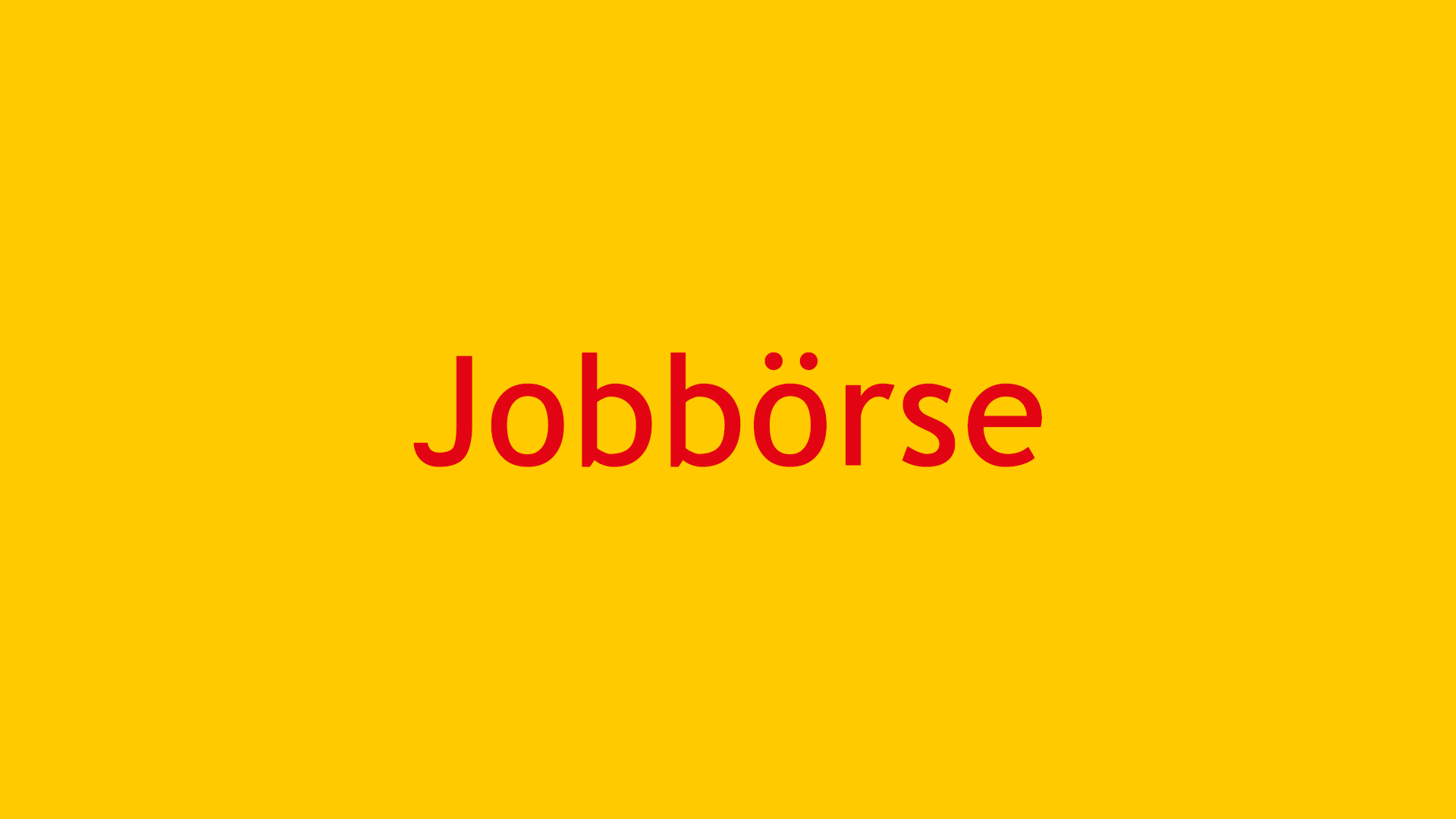 Jobbörse