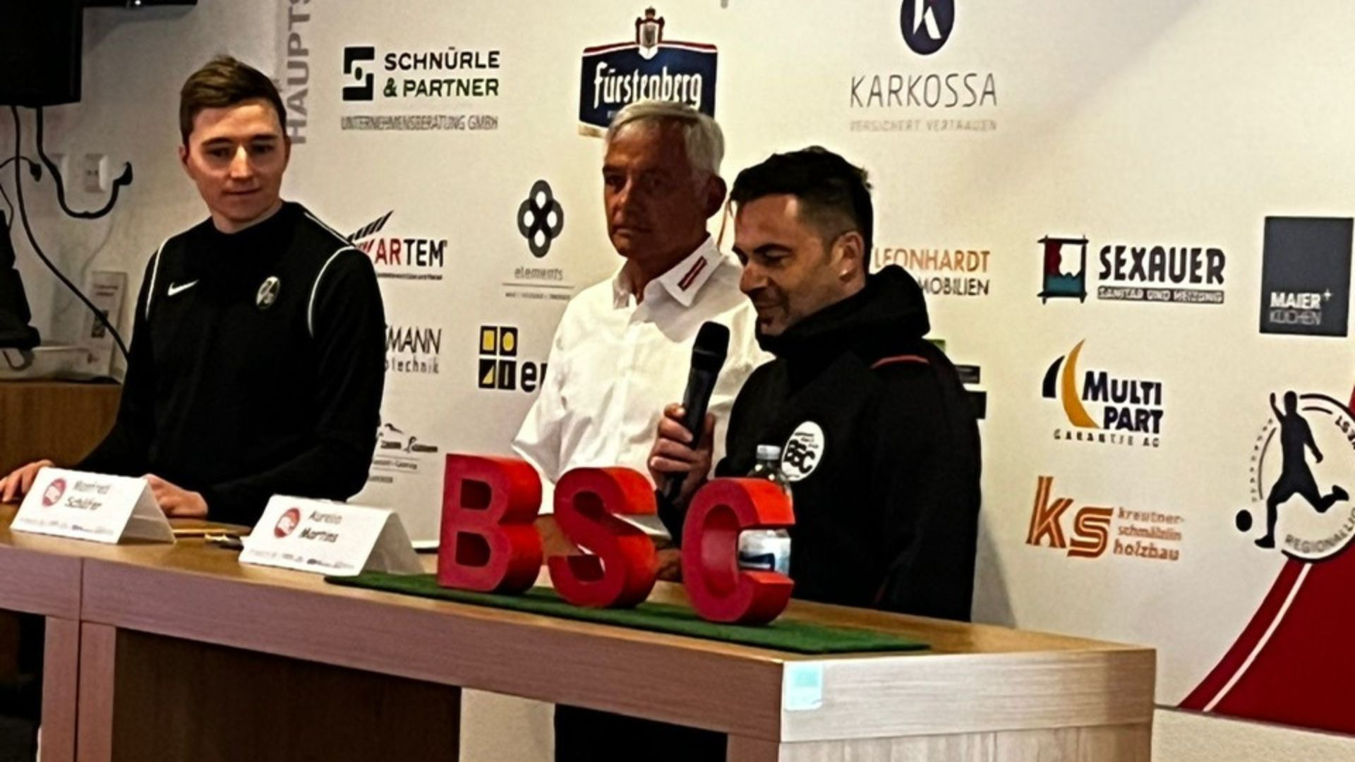 Bahlinger SC vs. SC Freiburg Pressekonferenz