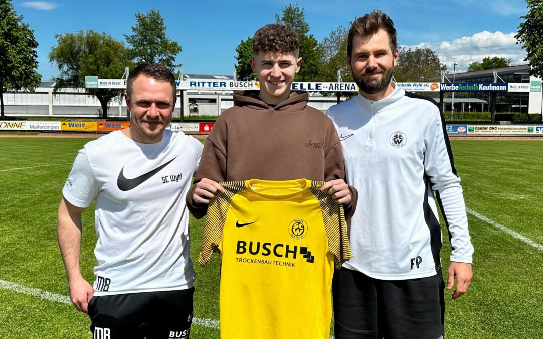 Der SC Wyhl verpflichtet Robin Zimmermann zur Saison 2024/2025