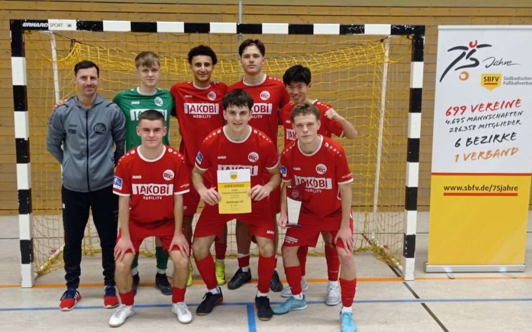 U19 vom Bahlinger SC Südbadischer Futsalmeister