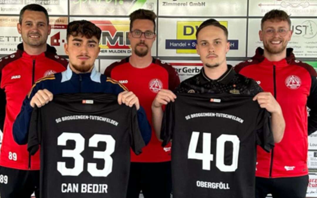 Weitere Neuzugänge bei SG Broggingen/Tutschfelden