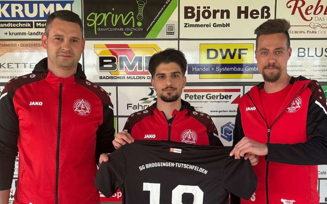 Nächster Neuzugang bei der SG Broggingen-Tutschfelden