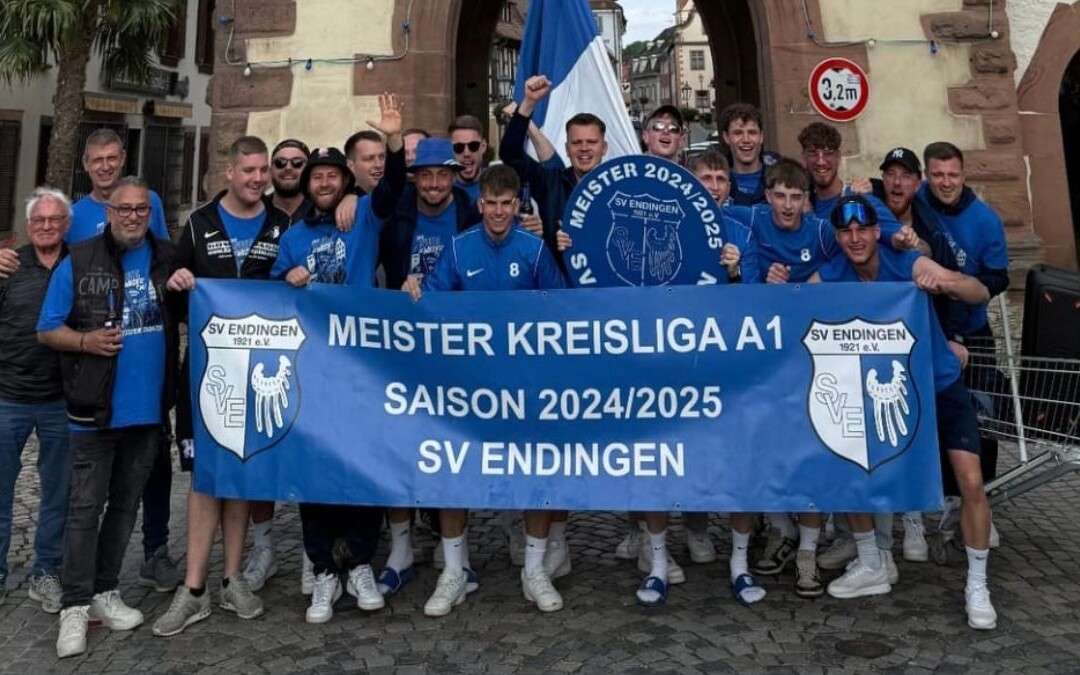 Meisterfeier SV Endingen