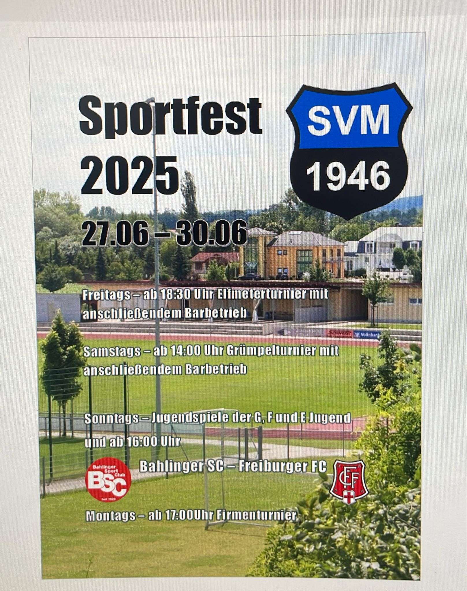 Sportfest des SV Malterdingen Sportfest SV Malterdingen