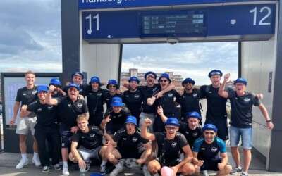 Urlaubsgruß vom Team Gundelfingen-Wildtal an die Doppelpass-Redaktion