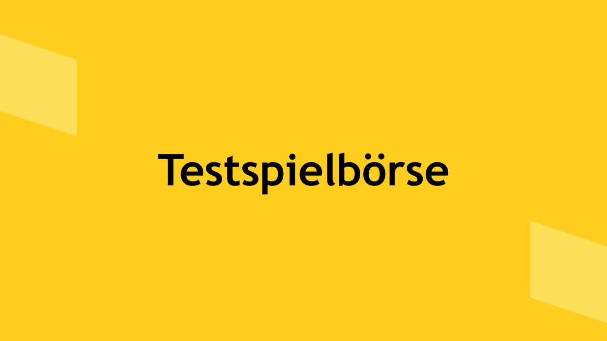 Testspielbörse