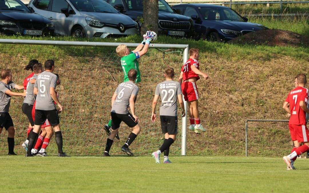 Moser-Team war großteils mit dem Kreisliga A-Aufsteiger ebenbürdig