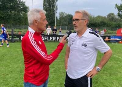 Milorad Pilipovic und Manfred Schäfer