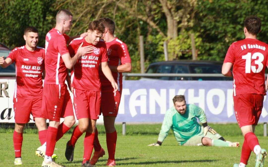 FV Sasbach startet mit Sieg in die neue Saison