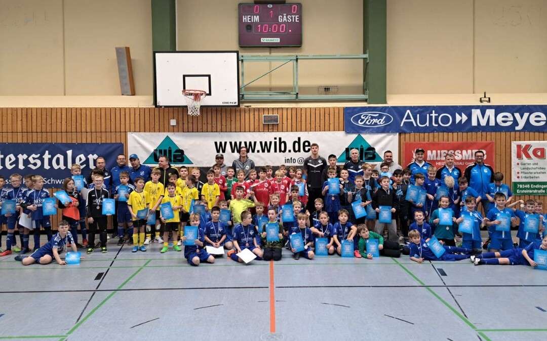 Jugendhallenturnier voller Erfolg