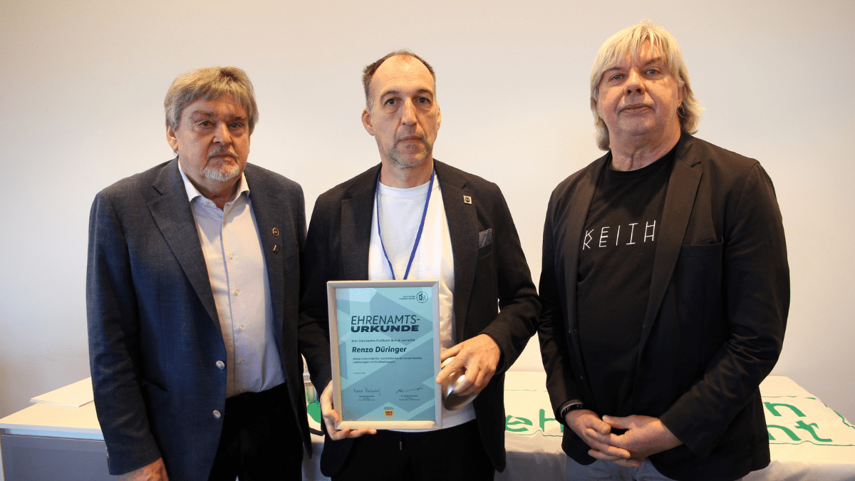 Ehrentamtspreis Renzo Düringer