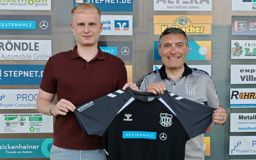 Weitere Neuzugang für FV Lörrach-Brombach