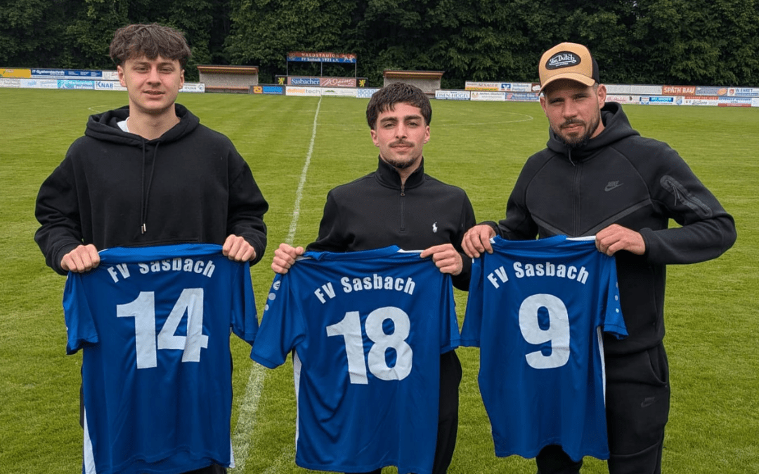 Neuzugänge beim FV Sasbach für die Saison 2026/2027