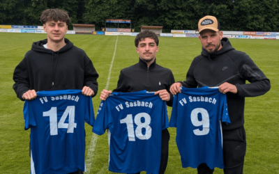 Neuzugänge beim FV Sasbach für die Saison 2026/2027