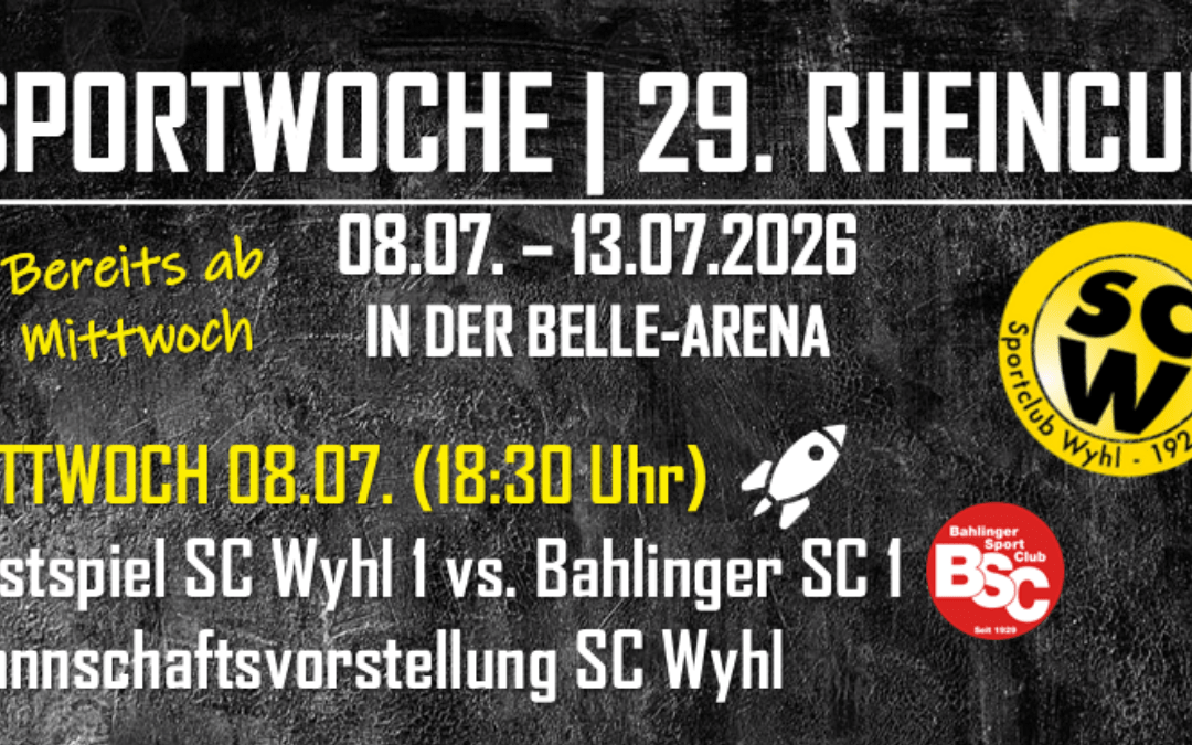 Rheincup beim SC Wyhl